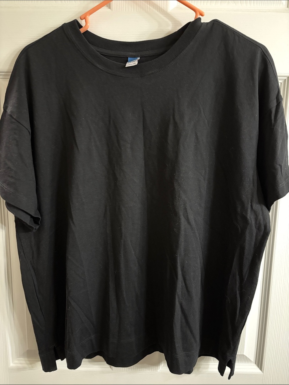 Old Navy Black Short Sleeve Crewneck Tee